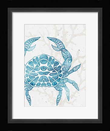 Framed Sea Creature 3 Print
