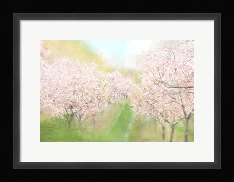Framed Springtime Farm Print