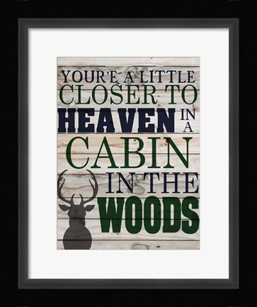 Framed Closer to Heaven Print