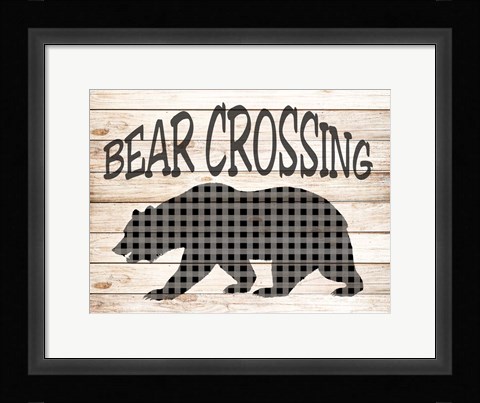 Framed Crossing 1 Print