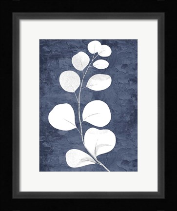 Framed On Blue 1 Print