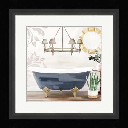Framed Bath 1 Print