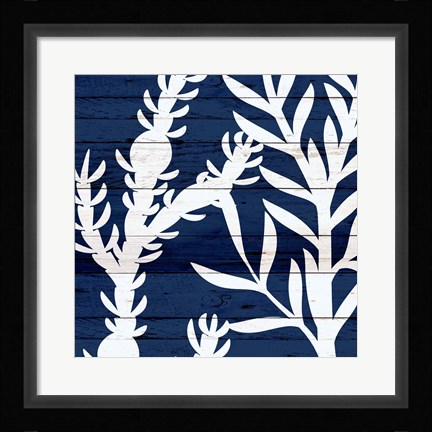 Framed Cobalt 2 Print