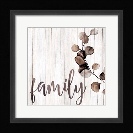 Framed Family Branch Print