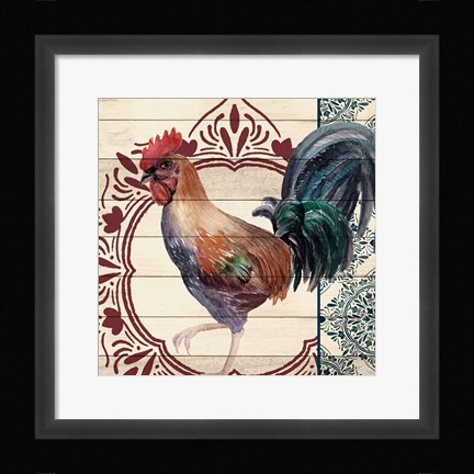 Framed Poultry 2 Print