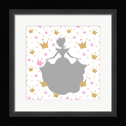 Framed Princess Dreams 1 Print