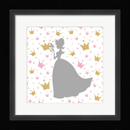 Framed Princess Dreams 3 Print