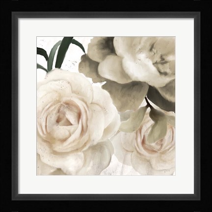 Framed Fall Blooms 1 Golden Print