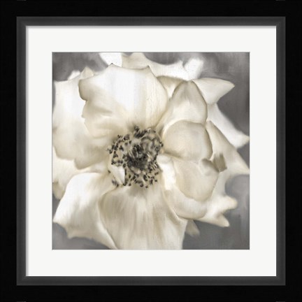Framed Golden Rose Print