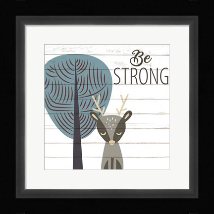 Framed Be 2 Print