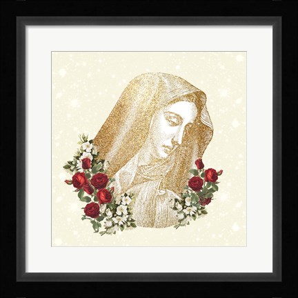 Framed Pray 6 V2 Print