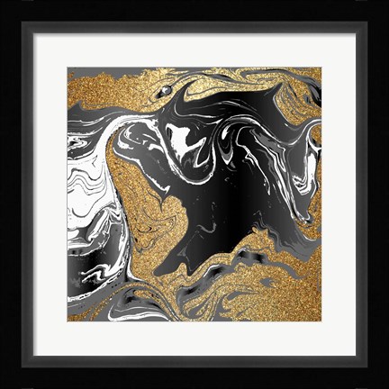 Framed Agate Beauty 3 Print