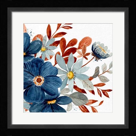 Framed Wildflower View 1 Print