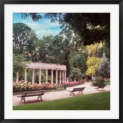 Framed French Jardin No. 31 Print