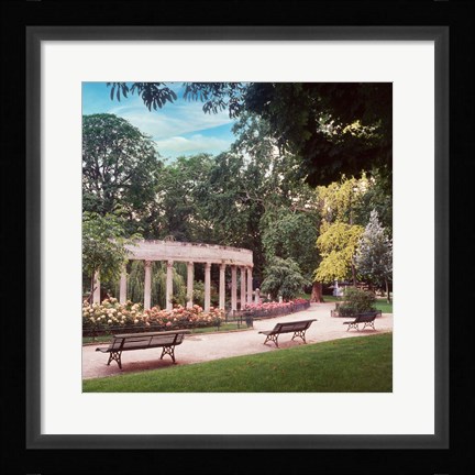Framed French Jardin No. 31 Print