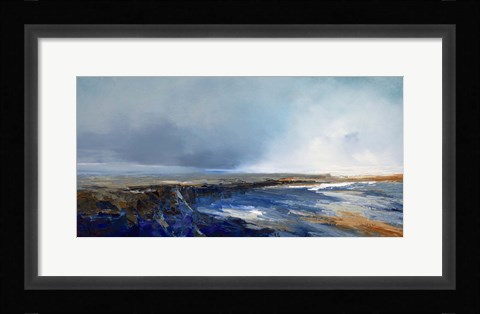 Framed Jagged Point Print