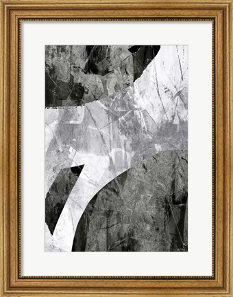 Framed Midnight Storm I Print