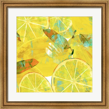 Framed Tropical Orchard 4 Print