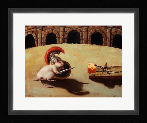 Framed Gladiator Print