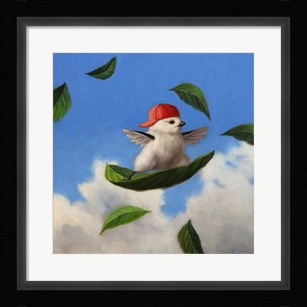 Framed Wind Surfer Print