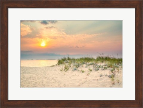 Framed Morning Beach 2 Print