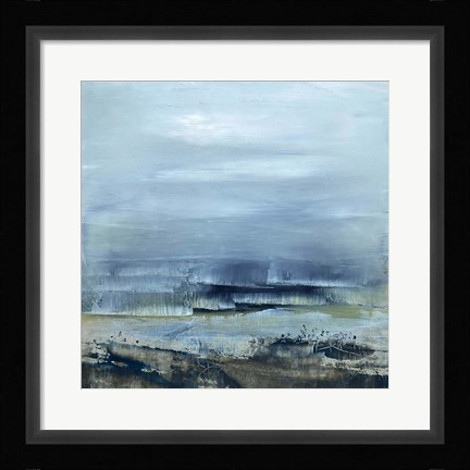 Framed Settling into Presence Print