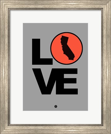 Framed Love California Print