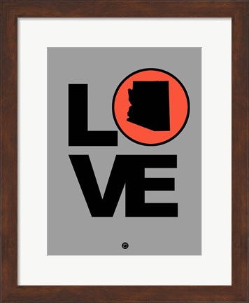 Framed Love Arizona Print