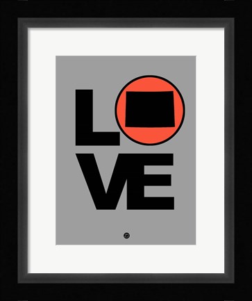 Framed Love Colorado Print