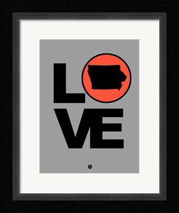 Framed Love Iova Print