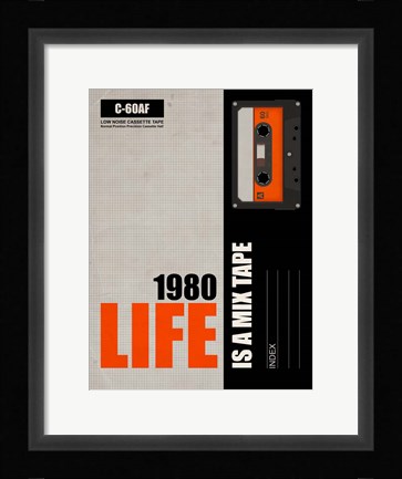 Framed Life is a Mix Tape Print