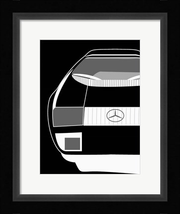 Framed Mercedes-Benz C111 Print