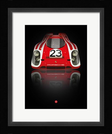 Framed 1970 Porsche 917 Print