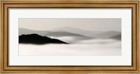 Framed Mountain Fog No. 2 Print