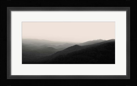 Framed Smoky Mountains; Vista No. 2 Print