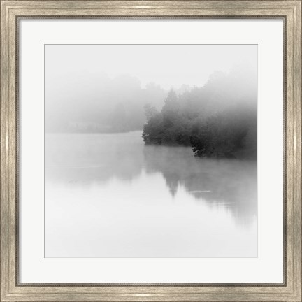 Framed Tranquil Lake Print