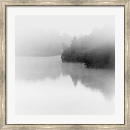 Framed Tranquil Lake Print