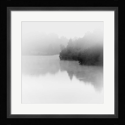Framed Tranquil Lake Print