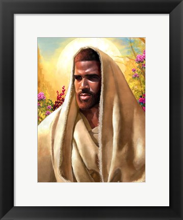 Framed Jesus Peace Print