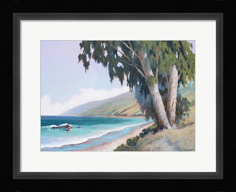 Framed Central California Coast Print