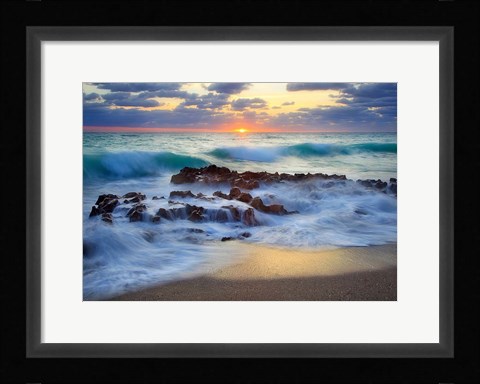 Framed Soft Sunrise Print