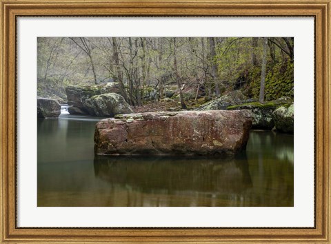 Framed Richland Creek Tranquility Print