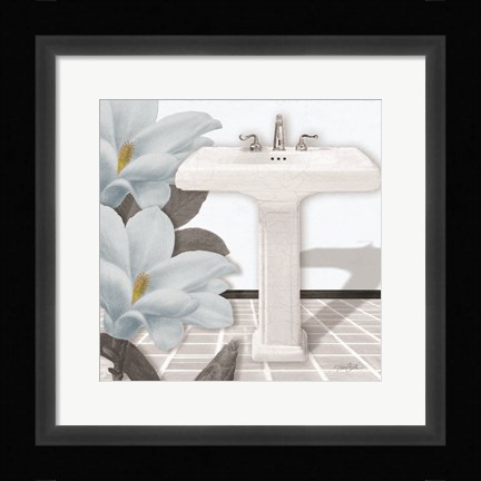 Framed Powder Sink 1 Print