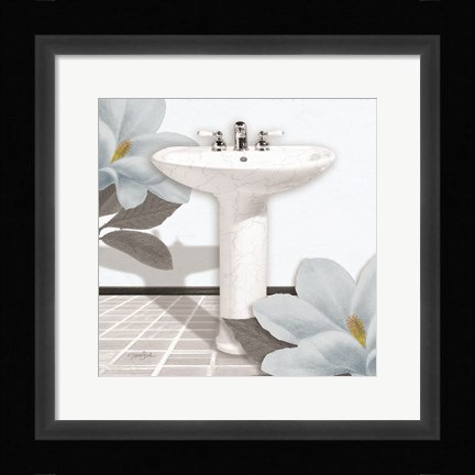 Framed Powder Sink 2 Print