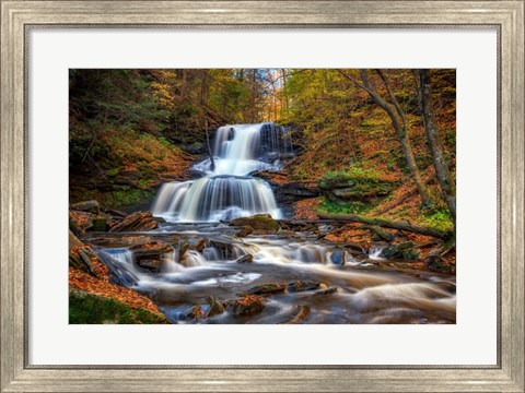 Framed Tuscarora Falls Print
