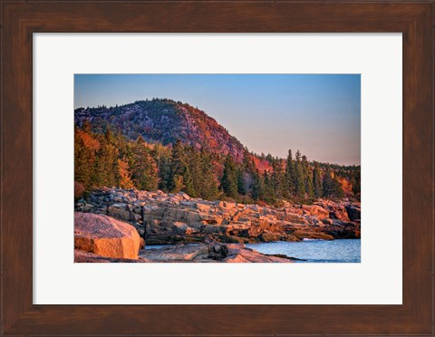 Framed Beehive of Acadia National Park Print