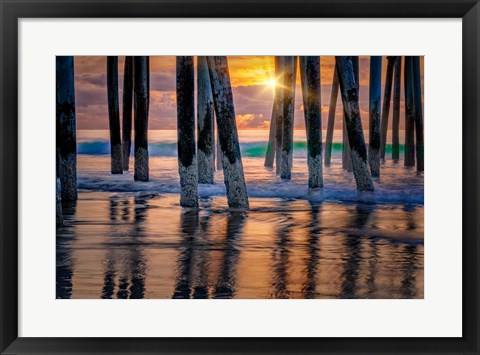 Framed Old Orchard Beach Sunrise Print