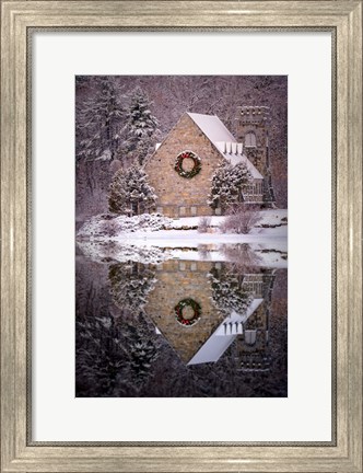 Framed Wachusett Reflection Print