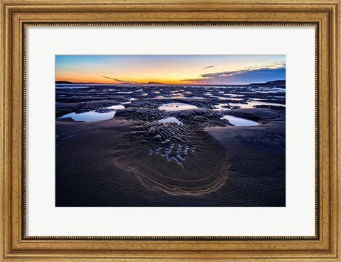 Framed Popham Beach Sunrise III Print