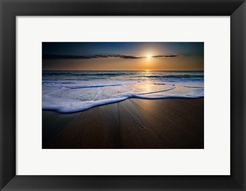 Framed Coquina Sunrise Print
